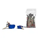 Scénette "Ouvrier remplissant les bennes" - Busch 8281 - N 1/160