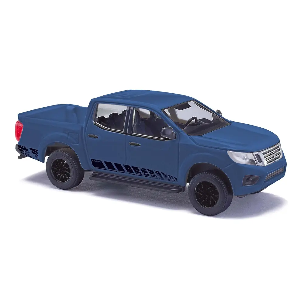 Nissan Navara N-Guard - Bleu - Busch 53710 - HO 1/87