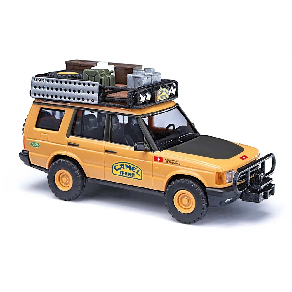 Land Rover Discovery - Camel Trophy 92 - Busch 51938 - HO 1/87
