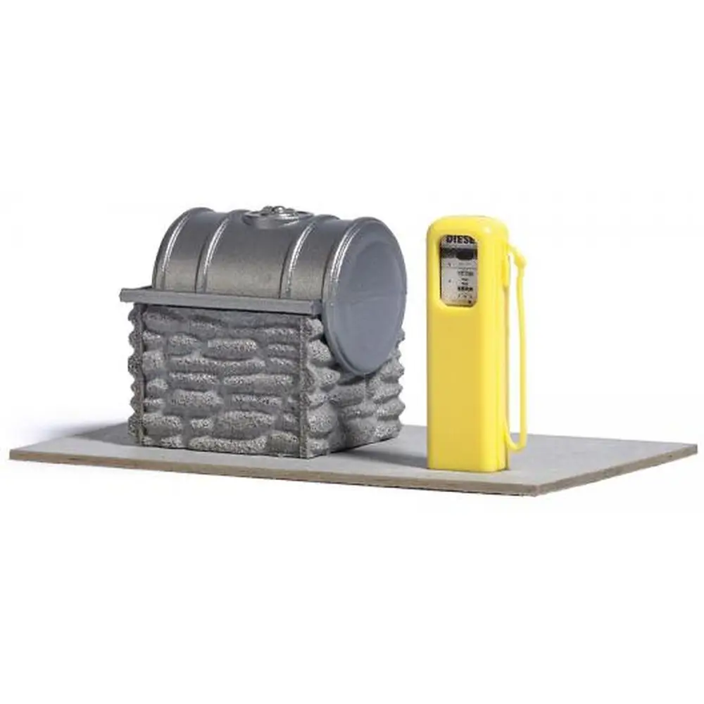 Station service diesel - Busch 12377 - HO 1/87