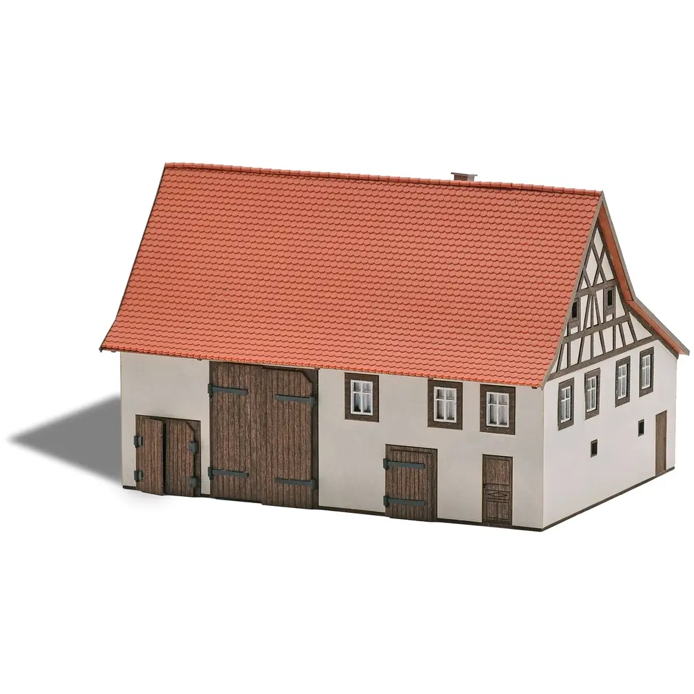 Petite ferme - Busch 1959 - HO 1/87 - 156 x 119 x 105 mm