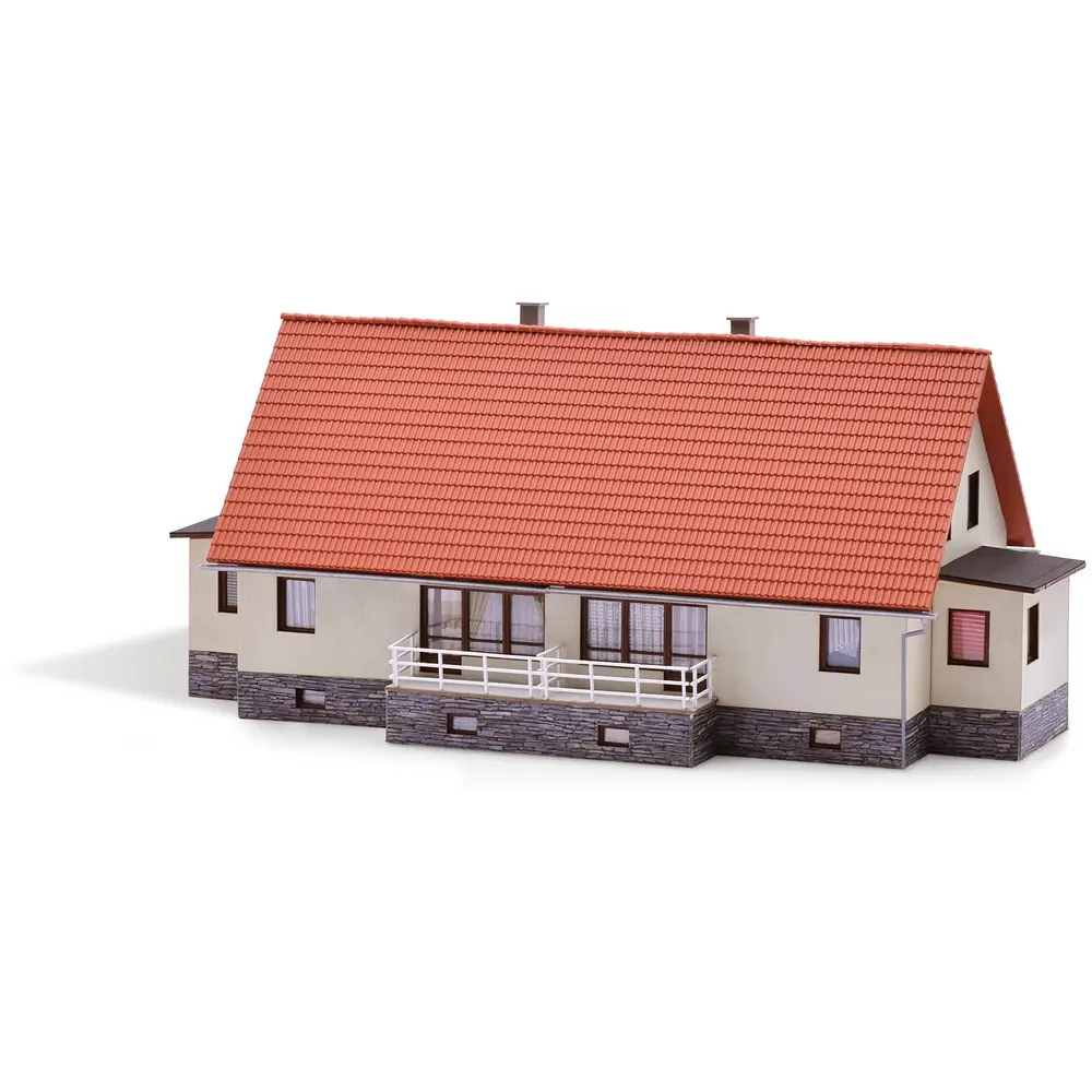 Maison jumelée EW 65 - Busch 1924 - HO 1/87 - 229 x 111 x 98 mm