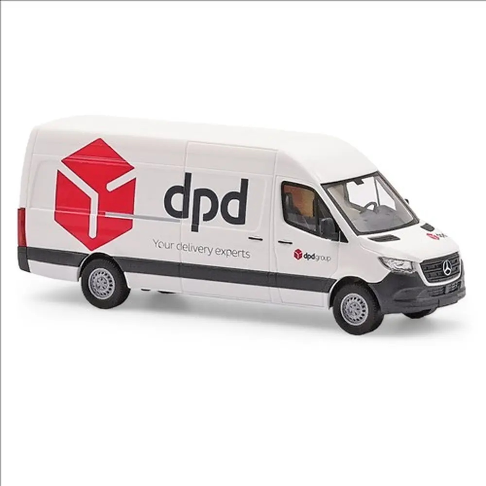 Mercedes-Benz Sprinter à empattement long, DPD - Busch 52634 - HO 1/87