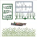 Ensemble d'actions : Nourrir les poissons - Busch 79818 - HO 1/87