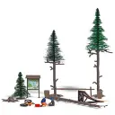 Scène réaliste "Accident de vélo"  - BUSCH 79825 - HO 1/87