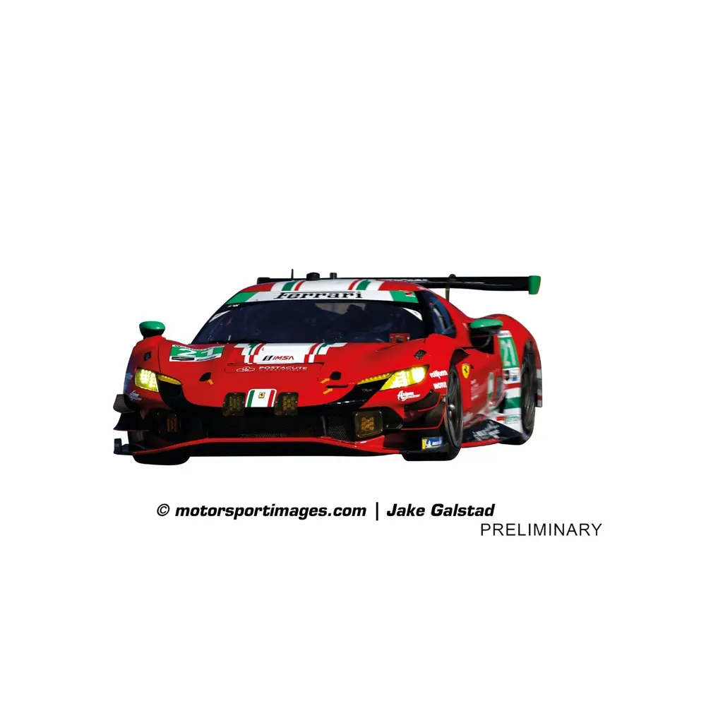 Voiture digitale Ferrari 296 GT3 - Carrera CA23965 - 1/24