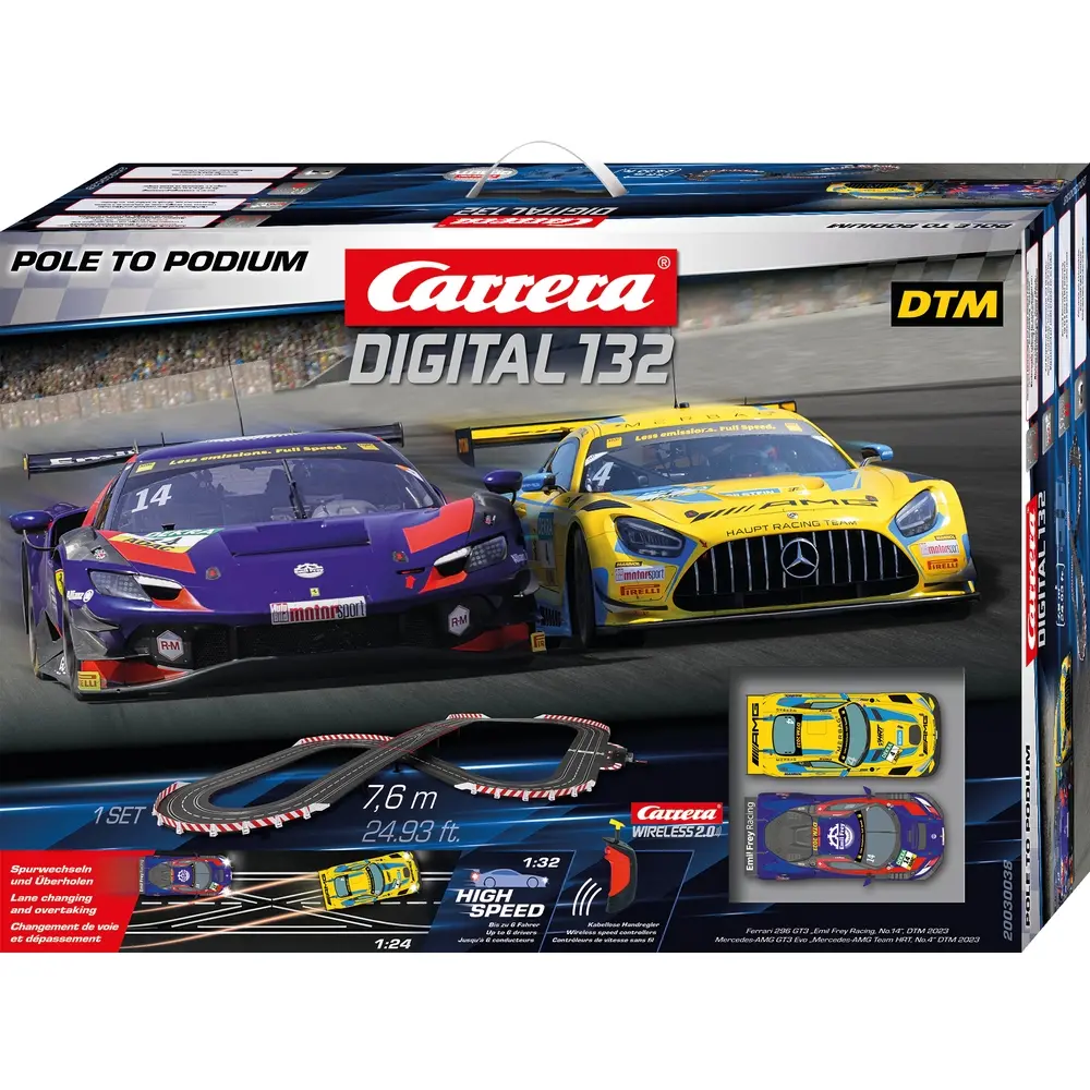 Coffret Pole to Podium - Carrera DIGITAL 132 30038 - 1/24 / I 1/32 - Digital