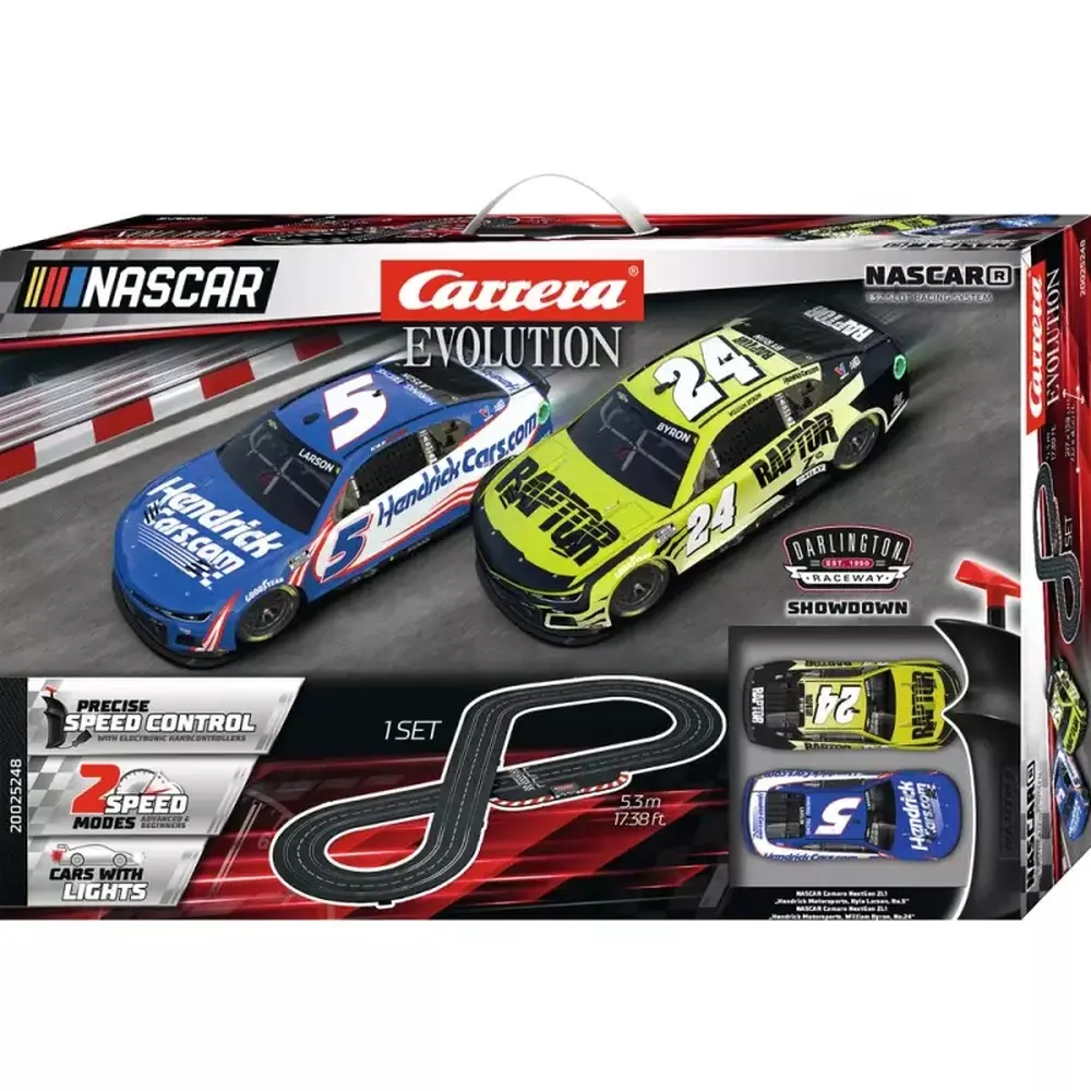 Coffret NASCAR - Carrera Evolution 25248 - 1/24 / I 1/32 - Analogique