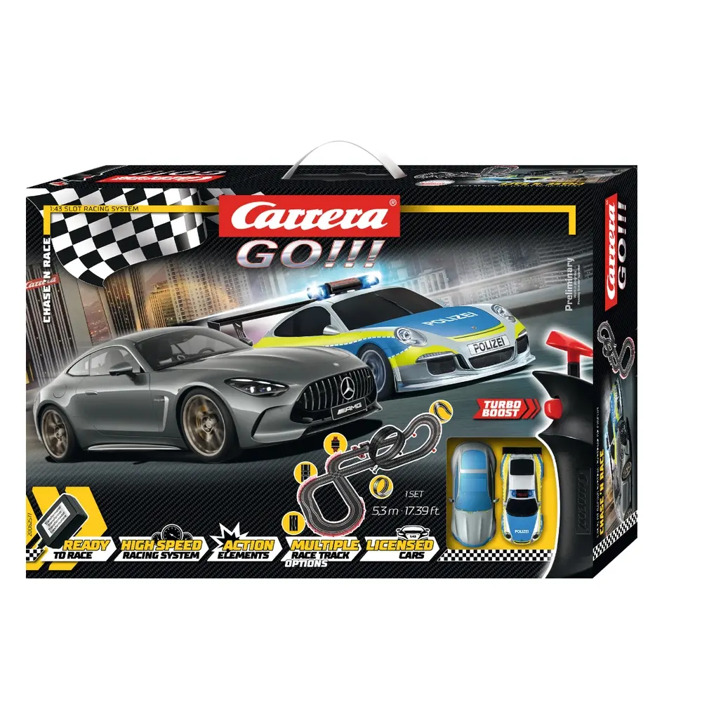Coffret analogique Course poursuite - Carrera 62577 - 1/43