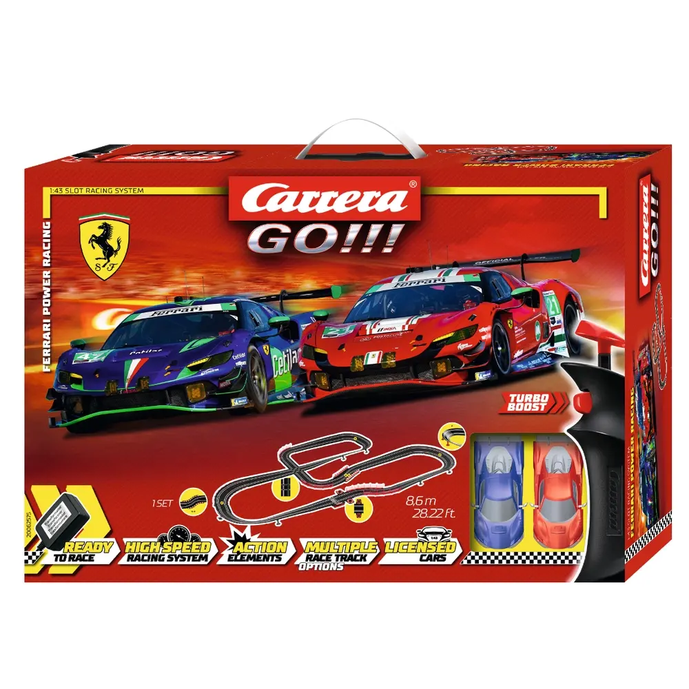 Coffret Ferrari Power Corsa - Carrera 62575 - 1/43