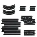 Pack de 11 voies - Set d'extension 2 - Carrera GO!!! 61601 - 0 1/43