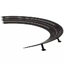 6 Virages relevés 3/30° avec appuis - Carrera 20576 - 1/24