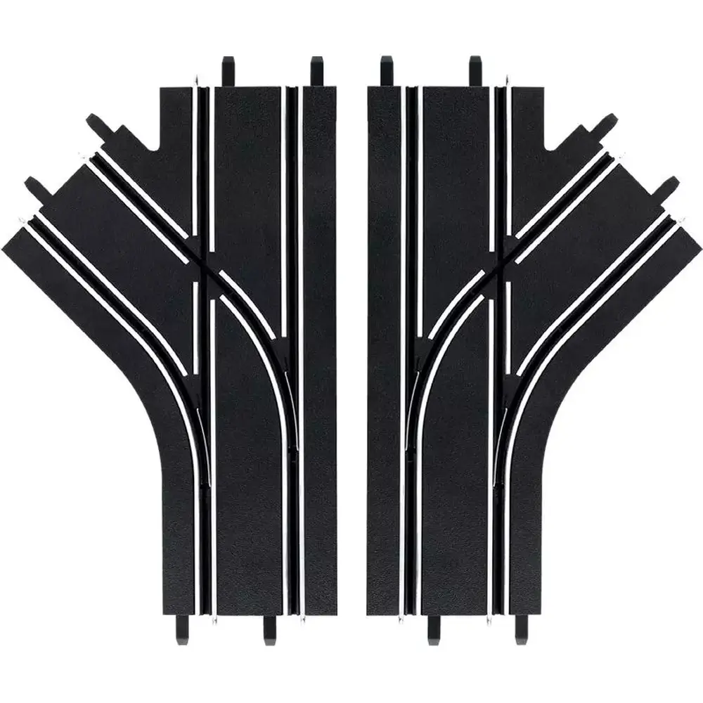 2 Aiguillages mécaniques gauche/droite - Carrera GO!!! 61618 - 0 1/43