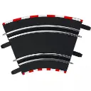4 Virages relevés radius 1 45° - Carrera GO!!! 61612 - 0 1/43