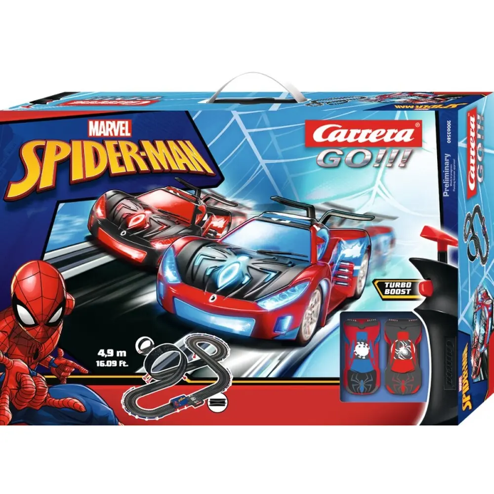 Coffret Spider Racing - Carrera GO!!! 62580 - O 1/43 - Analogique