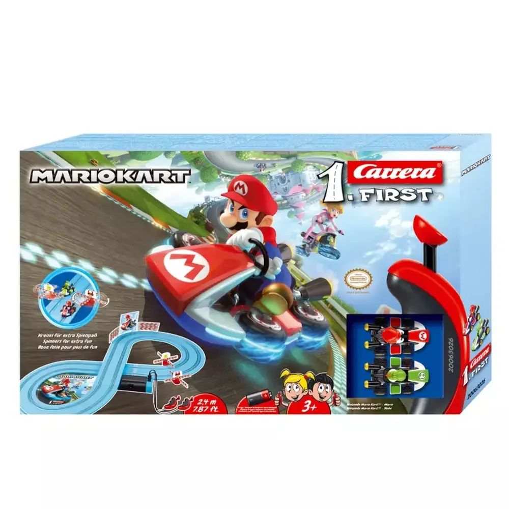 Coffret Nintendo Mario Kart - Carrera first 63026 - 1/50 - Analogique