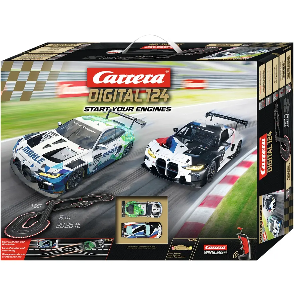 Coffret de circuit Start your Engines - Carrera digital 124 23631 - 1/24 - Digital