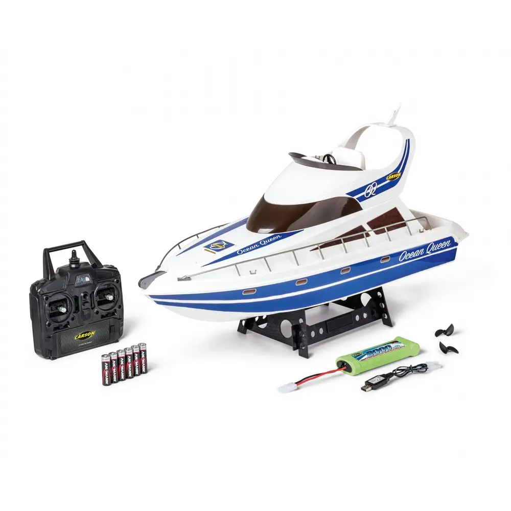 Yacht RC Ocean Queen 2.45GHz 100% RTR - Carson 500108044 - Échelle universelle