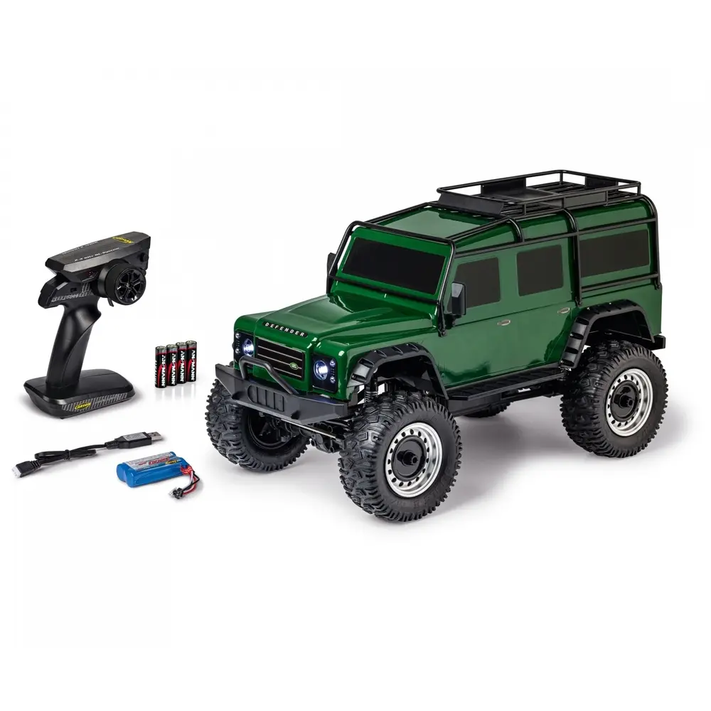 Voiture radiocommande Land Rover Defender - Carson 500404236 - 1/8 - 2,4GHz 100% RTR