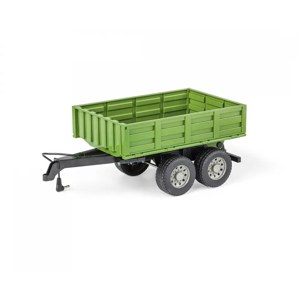 Remorque pour tracteur RC - Vert - Carson 500907660 - 1/16