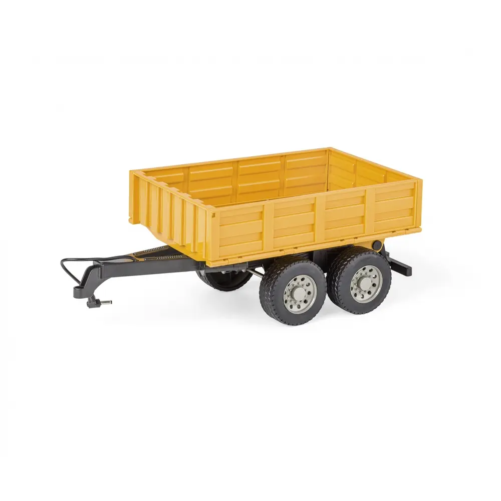 Remorque pour tracteur RC - Jaune - Carson 500907661 - 1/16