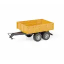 Remorque pour tracteur RC - Jaune - Carson 500907661 - 1/16