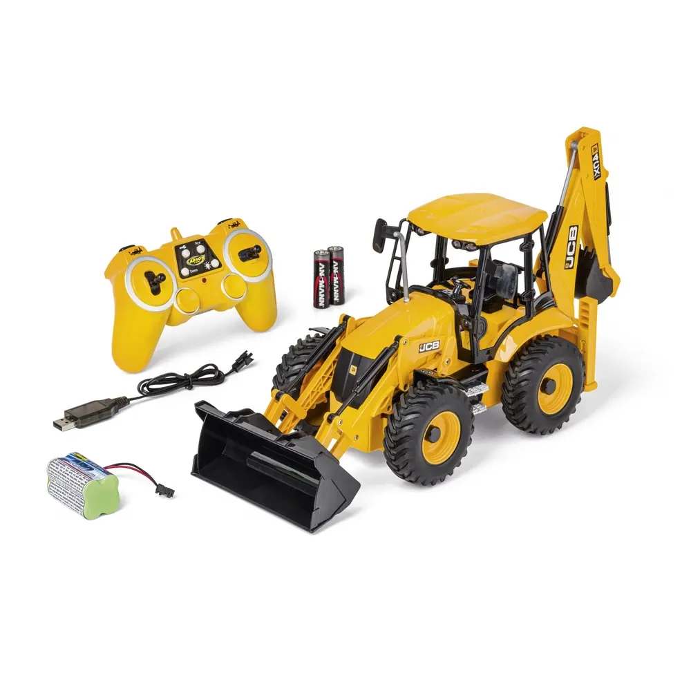 Tractopelle JCB 2.4G 100% RTR - Carson 500907668 - 1/20
