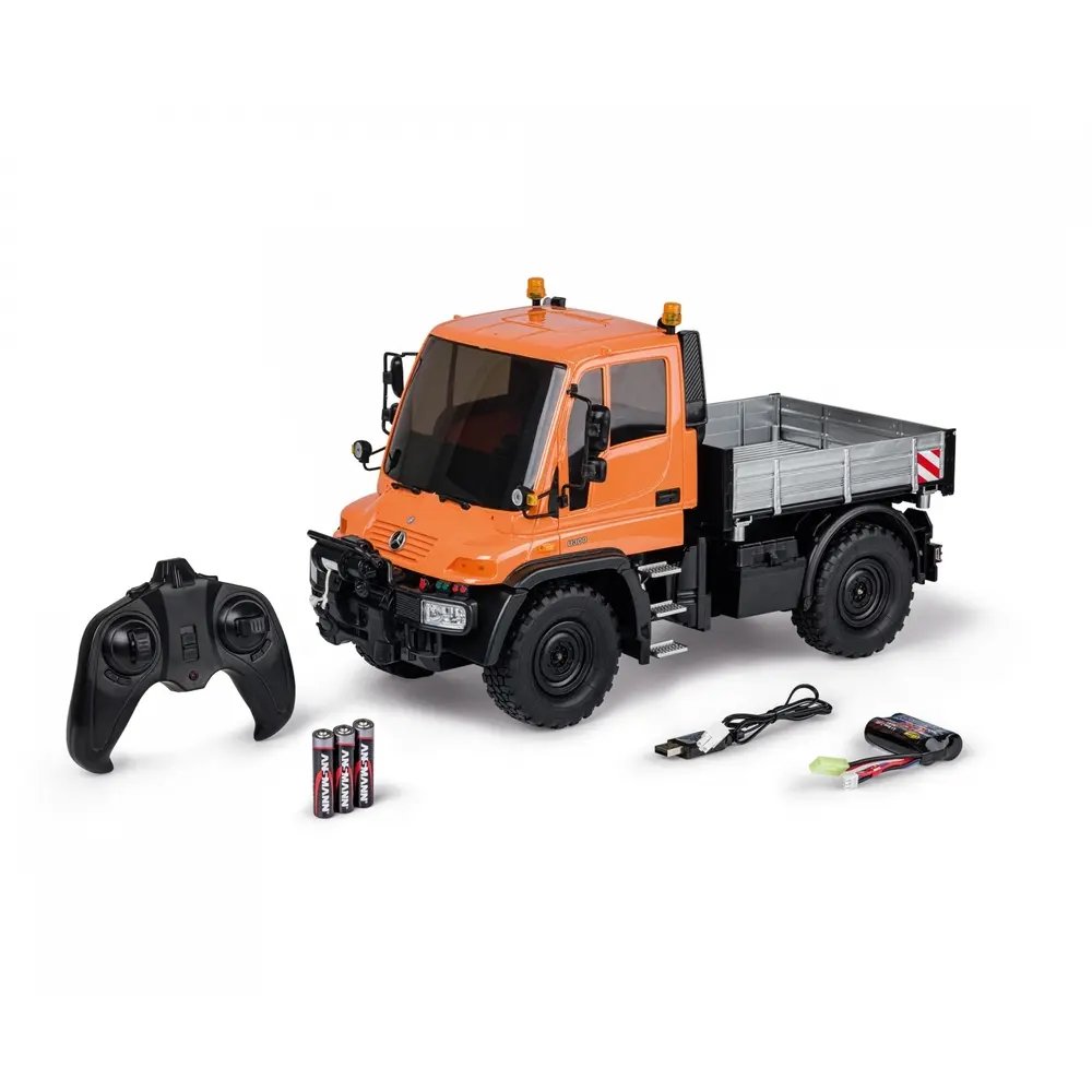 Mercedes-Benz Unimog U300 - 2.4G 100% RTR ORANGE - Carson 500907720 - 1/12