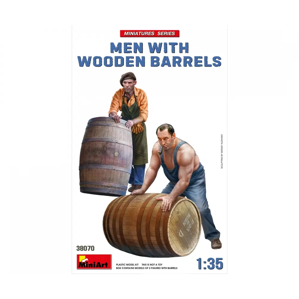 Deux hommes et deux tonneaux - Carson 550038070 - 1/35