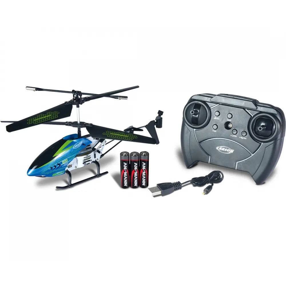 Hélicoptère Easy Tyrann 200 Boost IR 100% RTF - Carson 500507132 - Toutes Echelles