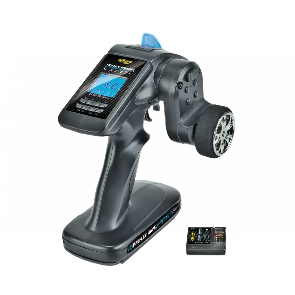 Télécommande FS 3K Reflex Wheel Pro 3 LCD - Carson 500500054