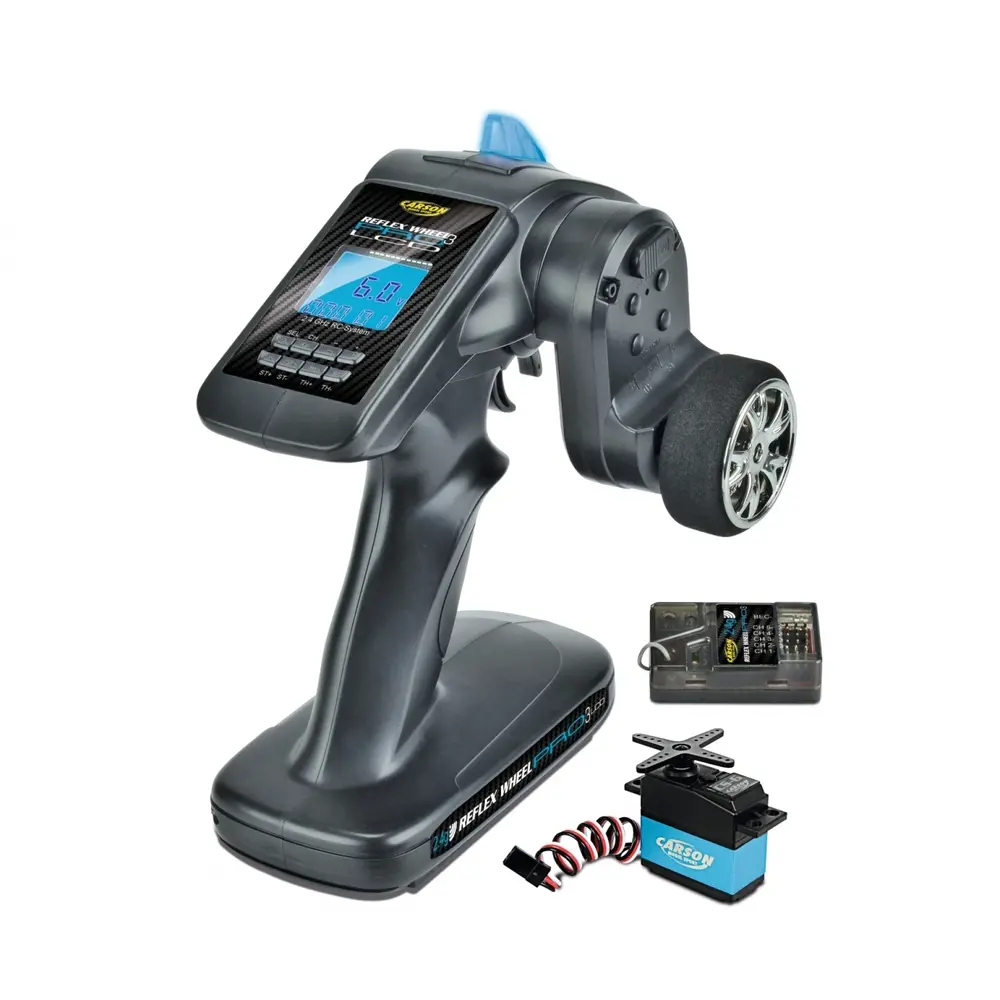 Radio ReflexWheel Pro3 LCD 2.4G - Carson 500500056