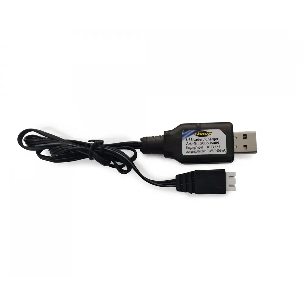 Chargeur USB 7,4V 1000mAh - Carson 500606089