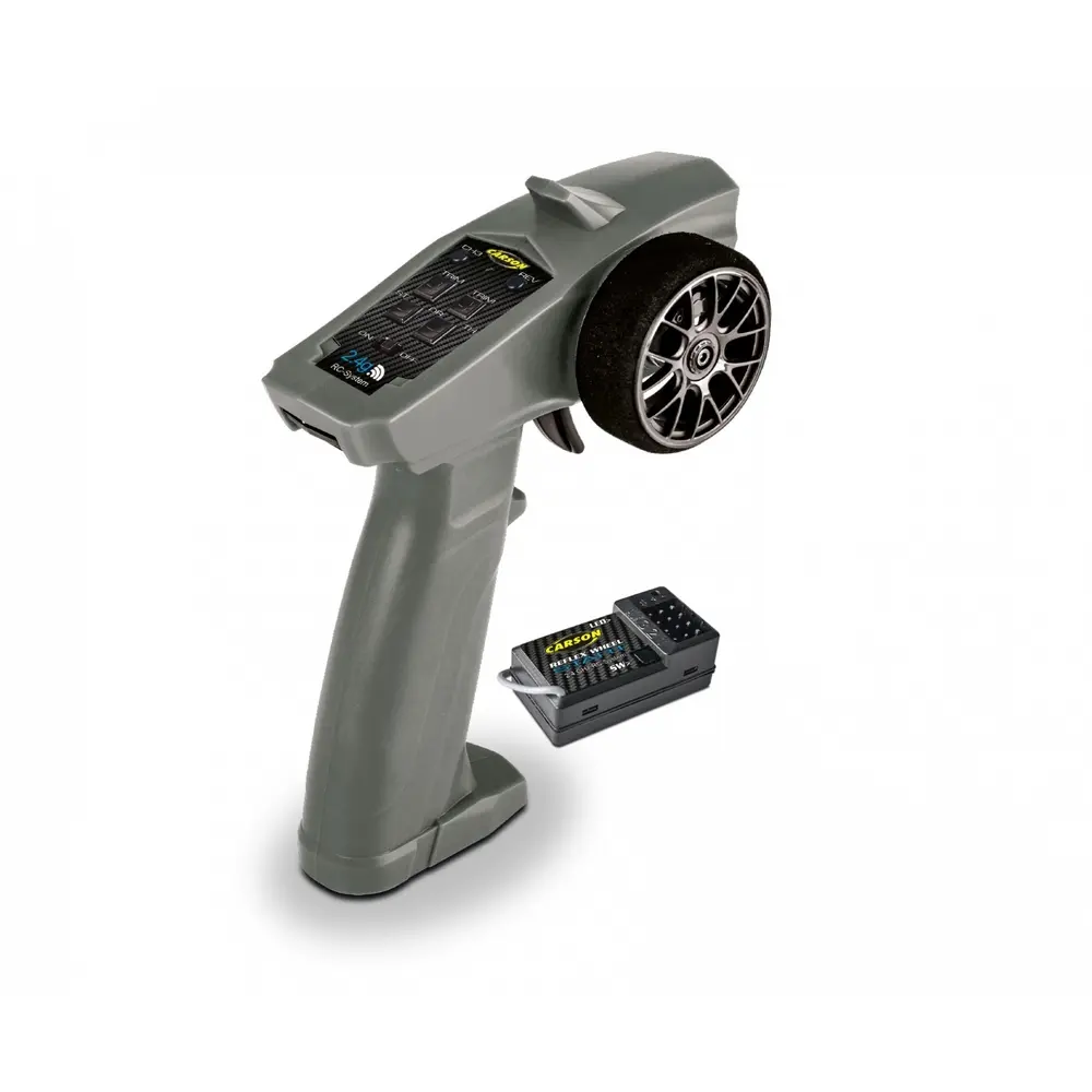Télécommande Radio Reflex Wheel Start - Carson 500500109 - 2,4 Ghz