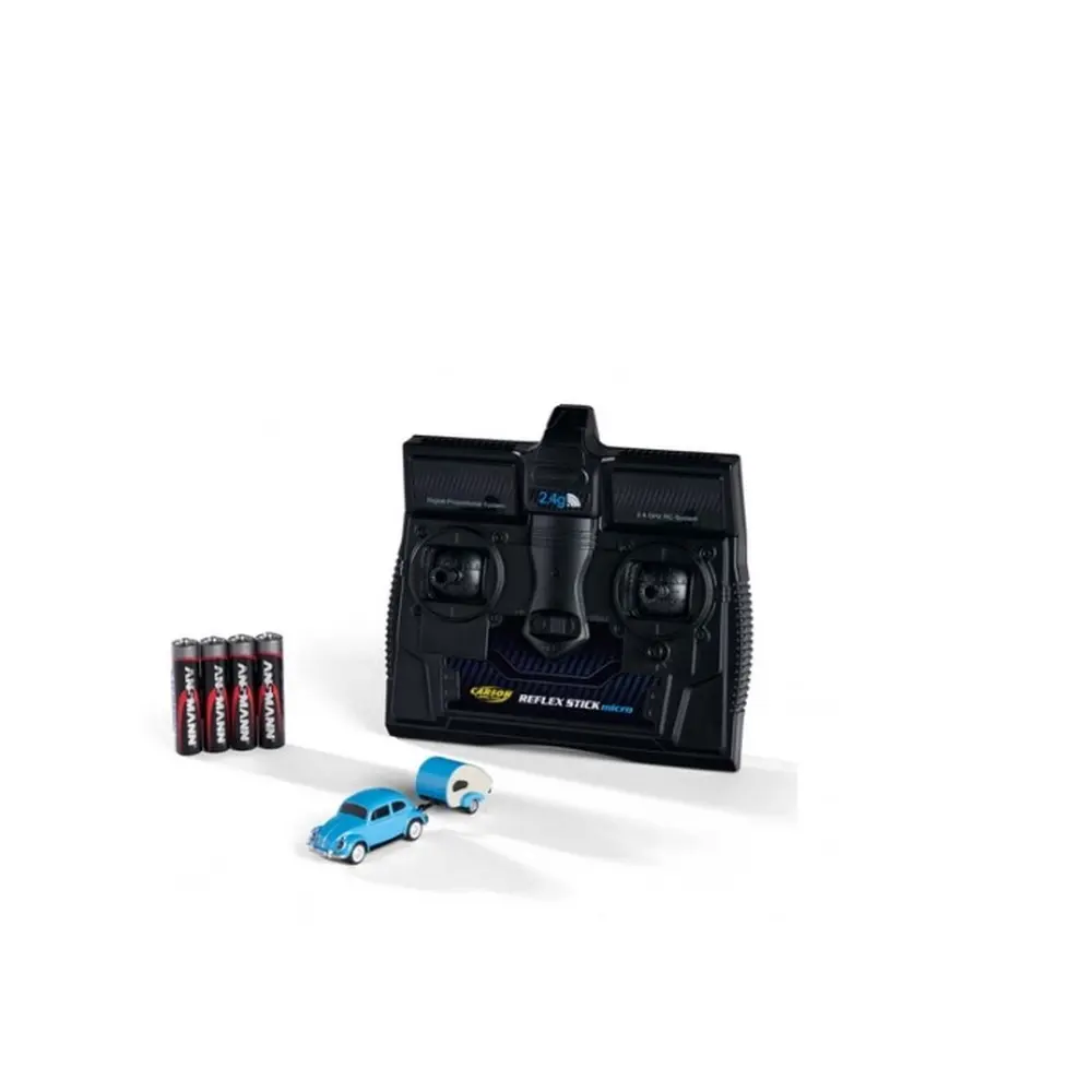 VW Beetle avec Remorque - CARSON 500504148 - HO 1/87