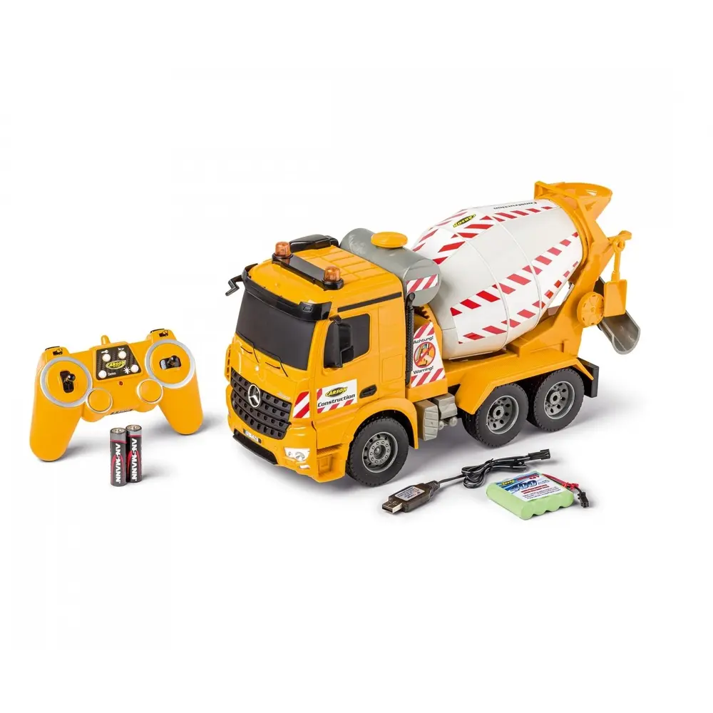 Camion Mercedes-Benz Arocs Bétonnière 100% RTR - Carson 500907667 - 1/20