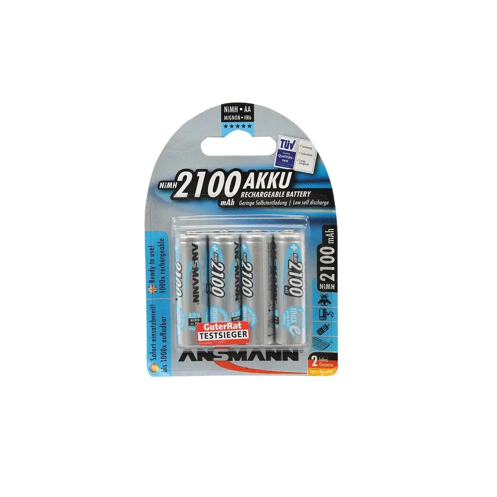 1,2V/2100mAh Mignon/AA accu Set (4) - Carson 500609042