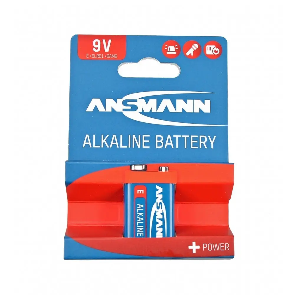 9V Block Alkaline - CARSON 500609045