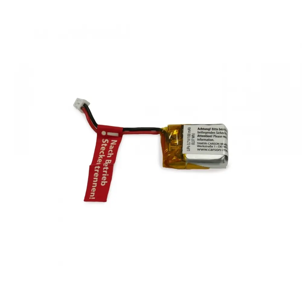 LiPo Batt. Micro X-Warr. 2.0 6 - 3,7V/100mAh - CARSON 500608261