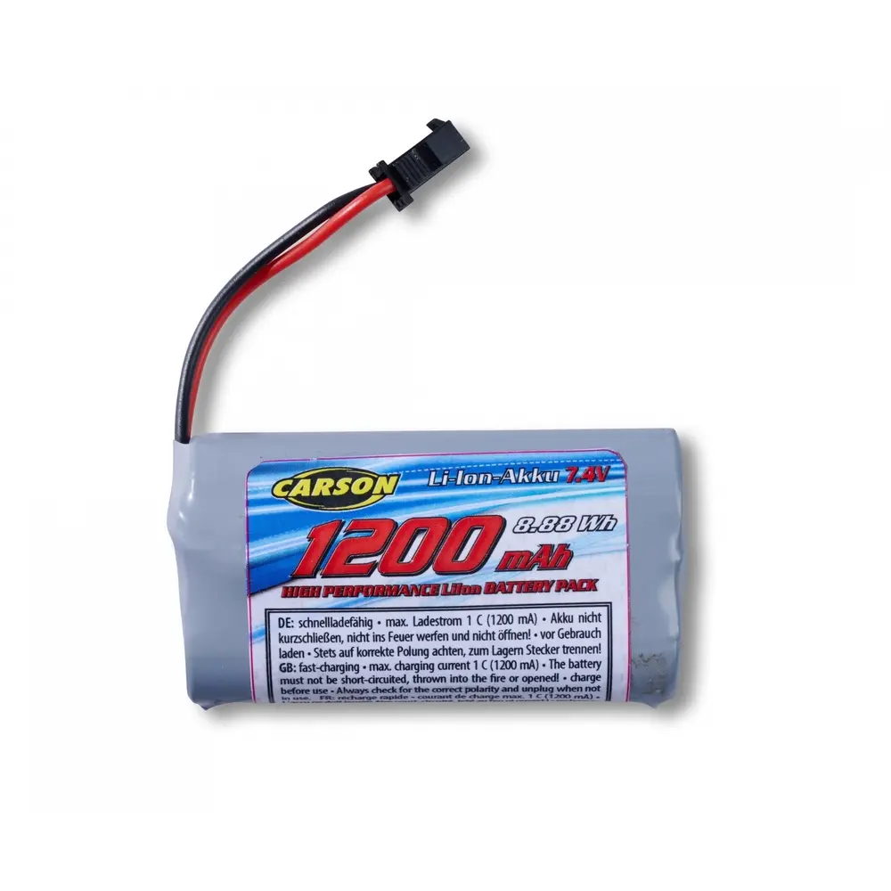 LiIon Battery Sea Crusher - 7,4V/1200mAh - CARSON 500608277