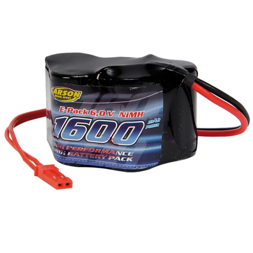 Accu NiMH 6V 1600mAh prise BEC - Carson 500608104