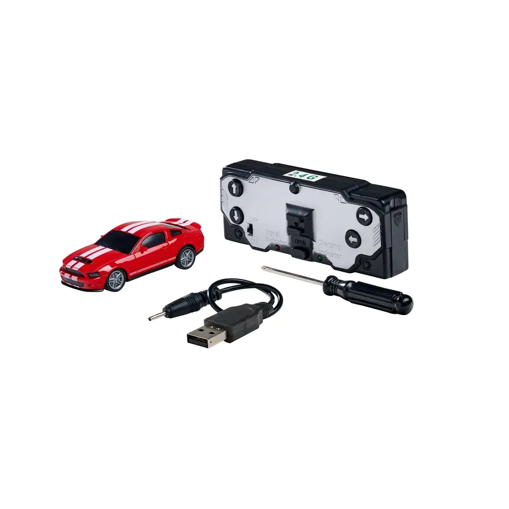 Ford Mustang Shelby GT500 rouge - Carson 500404335 - 1/64