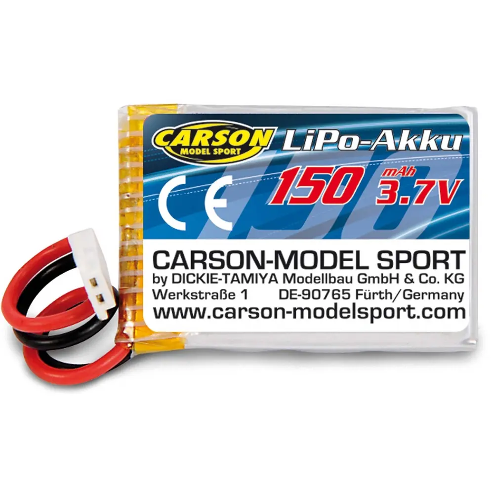 Batterie LiPo 150mAh 3,7V pour Easy Skydreamer - Carson 500608298
