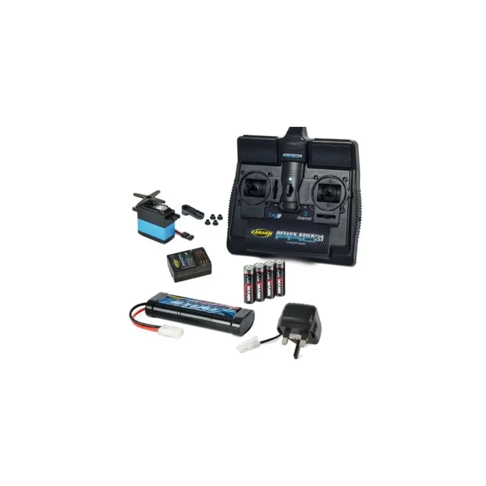 Pack complet 2,4GHz pour voiture RC et bateau - Carson 500707132