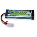Batterie NiMH 7,2V 3000mAh Race avec connecteur Tamiya - CARSON 500608224