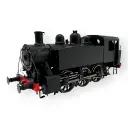 Locomotive à vapeur 030 TU noire sans marquage - Chrezo 030-07 - 0 1/43 - SNCF - Analogique - EP. III