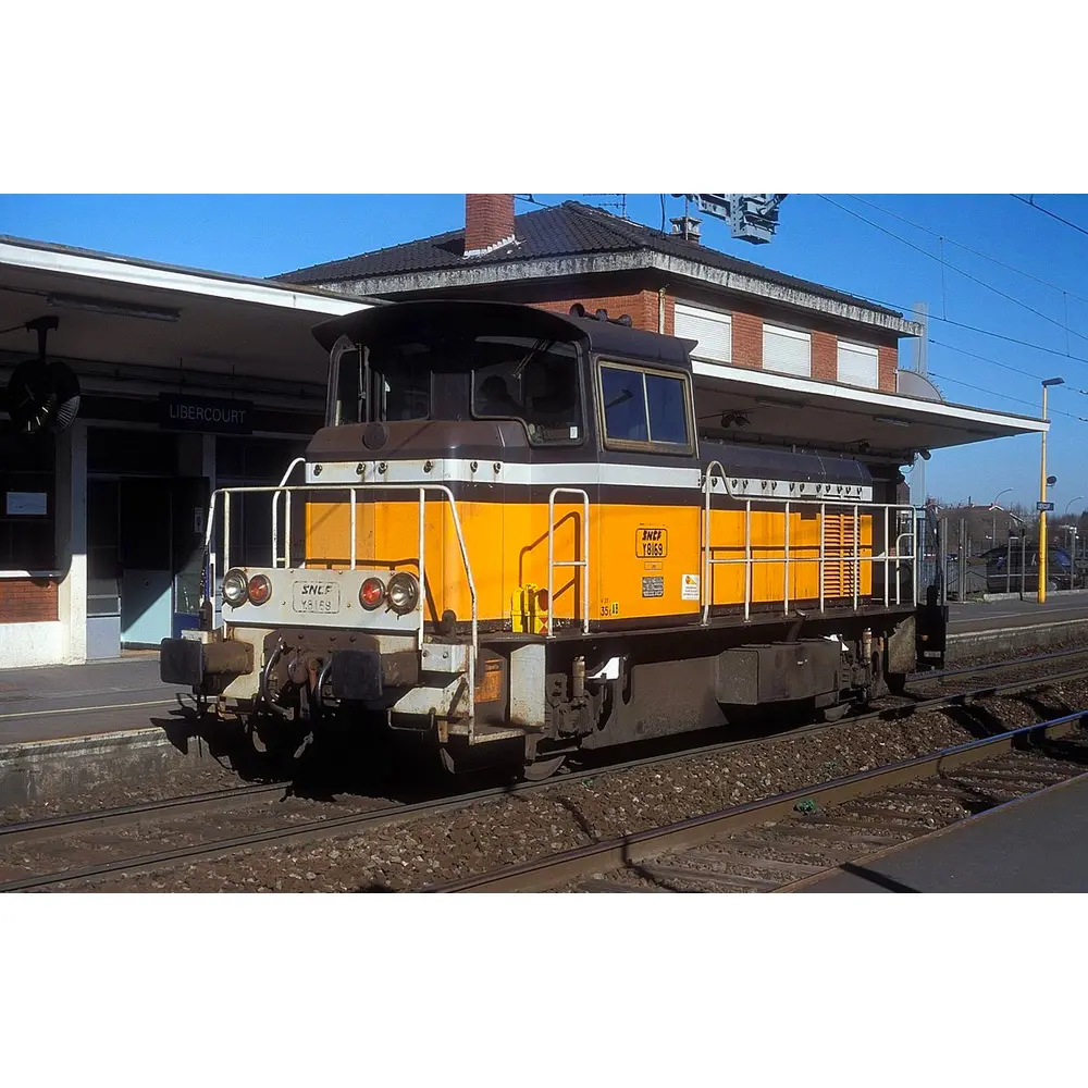 Locotracteur diesel Y 8169, livrée Arzens, Lens, Chamois - Chrezo 80-02 - 0 1/43 - SNCF - Ep IV - Analogique - 2R