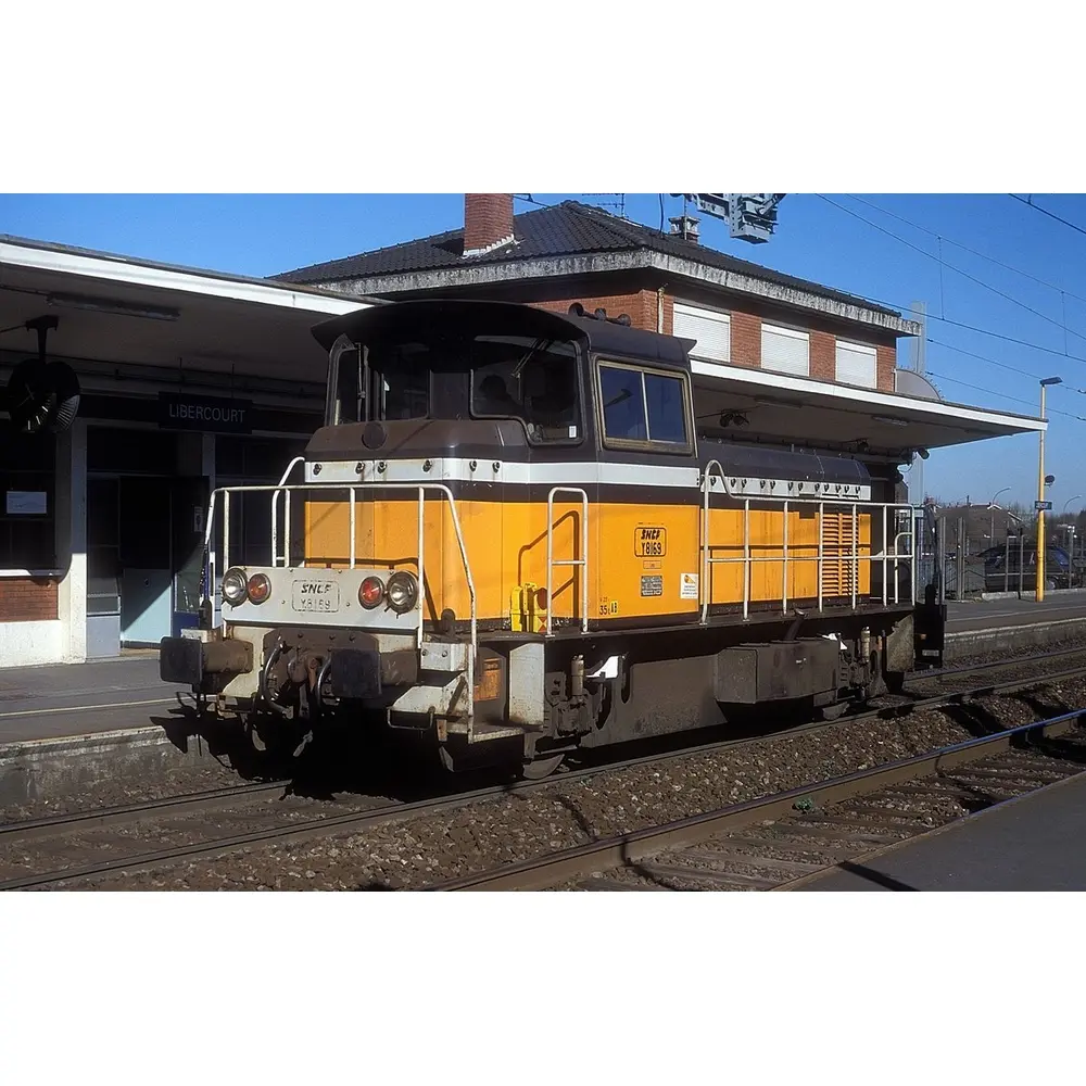 Locotracteur diesel Y 8169, livrée Arzens, Lens, Chamois - Chrezo 80-02DS - 0 1/43 - SNCF - Ep IV - Digital sound - 2R