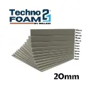 Plaque de décors Techno Foam 21 - Colle21 - 20 mm - Dimensions 300 x 210 mm