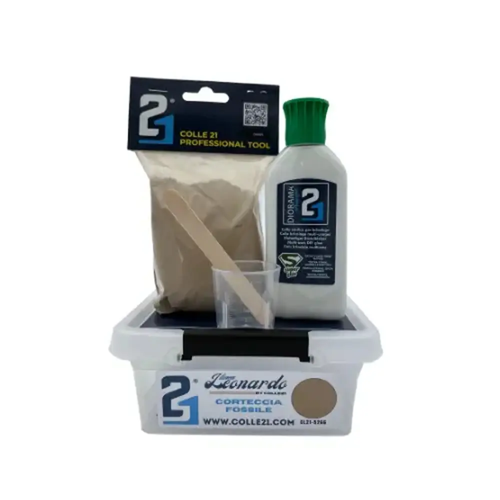 Terre à décor LINEA LEONARDO - Colle21 - "Corteccia Fossile"
